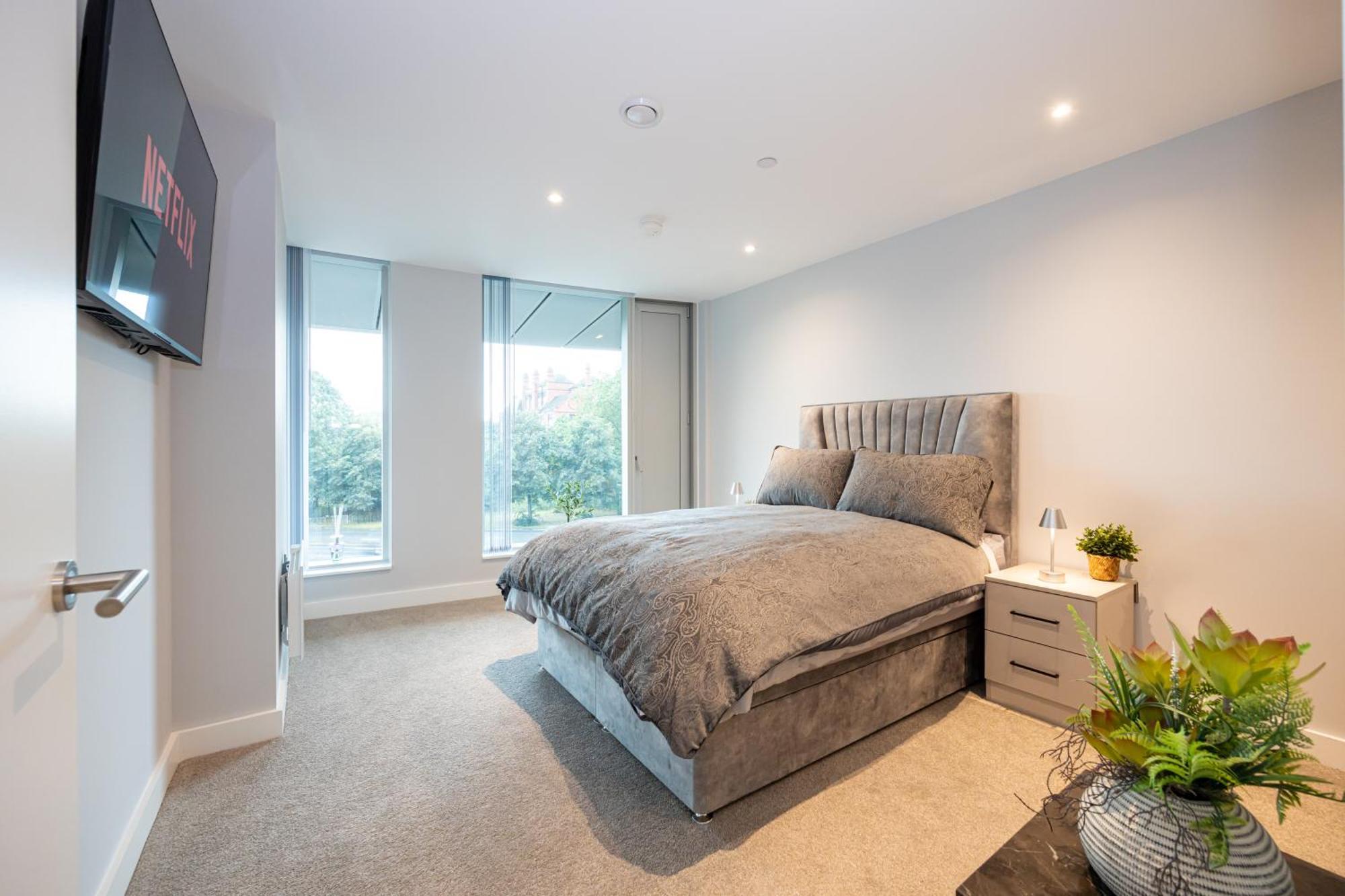 City Centre Luxury Apartment In Deansgate Mánchester Exterior foto